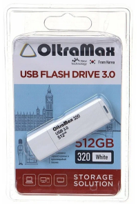 Карта USB3.0 512 GB OLTRAMAX OM-512GB-320-White