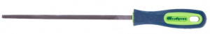 Напильник СИБРТЕХ квадратный 200 мм, двухкомпонентная рукоятка, №2 (15927)