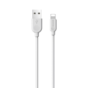 Кабель USB 2.0 A вилка - 8pin 1 м Borofone BX14 (White)