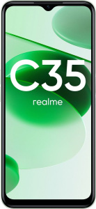 Сотовый телефон REALME C35 128Gb зеленый