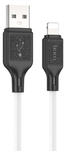 Кабель USB 2.0 A вилка - 8pin 1 м HOCO X90 силикон White