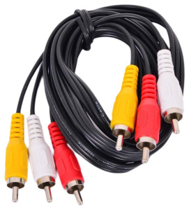 Кабель 3 RCA - 3 RCA 1.8 м Belsis BL1015