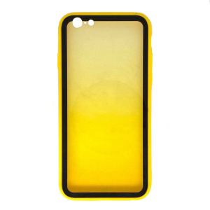 Бампер Apple iPhone 6/6S ZIBELINO Gradient желтый