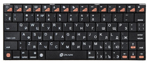 Клавиатура Oklick 840S черный USB