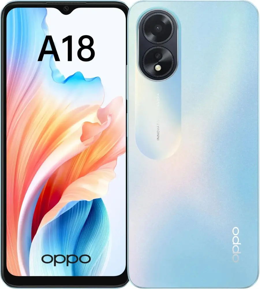 Сотовый телефон OPPO A18 4/128 голубой