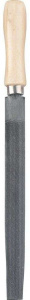 Напильник BARTEX плоский 200 мм с деревянной ручкой (161653)