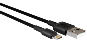 Кабель USB 2.0 A вилка - 8pin 3 м More choice K14i Black