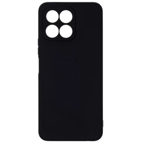 Бампер Honor X6A 4G ZIBELINO Soft Matte черный с микрофиброй