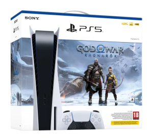 Игровая консоль Sony PlayStation 5 + игра God of War: Ragnarok