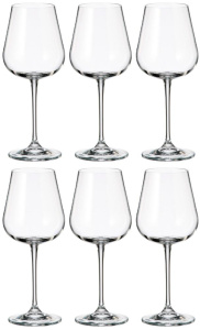 Набор бокалов для вина Bohemia, Amundsen Ardea, стекло, 450 мл, 6 шт., 24543 (1SF57/450)