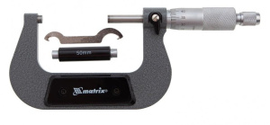 Микрометр MATRIX механический 50-75 мм/0,01мм (317755)