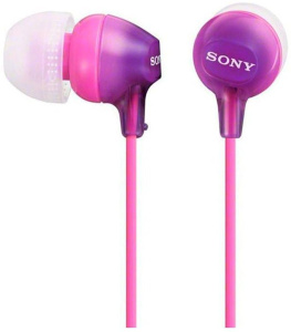 Наушники SONY MDR-EX 15 AP фиолетовый