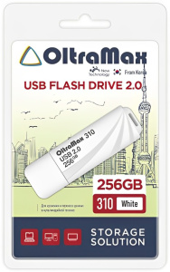 Карта USB2.0 256 GB OLTRAMAX 310 белый