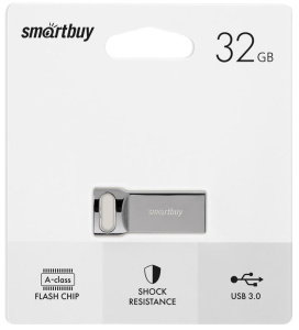 Карта USB3.0 32 GB SMARTBUY SB32GBM2 M2 Metal стальной