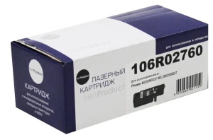 Картридж-тонер XEROX 020/6022/WC 6025/6027 N-106R02760 C, 1K