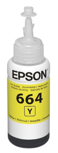 Чернила Epson 664 yellow (C13T66444A) оригинал 70 мл