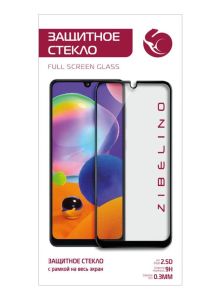 Защитное стекло Tecno Spark 4 Air 5D Zibelino черный