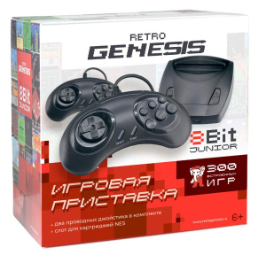 Игровая консоль SEGA Retro Genesis 8 Bit Junior + 300 игр