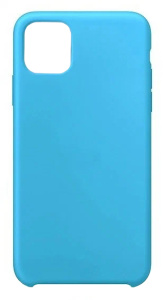 Бампер Apple IPhone 11 ZIBELINO Soft Case голубой