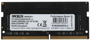 Память SO-DIMM DDR4 8192Mb 2400MHz AMD R748G2400S2S-U Radeon R7 Performance Series RTL PC4-19200 CL16