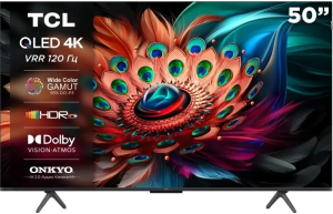 Телевизор 50" TCL QLED 50C655