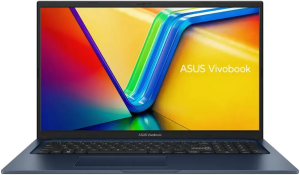 Ноутбук 17.3" ASUS VivoBook 17 X1704VA-AU321 120U/16Gb/1Tb/IntelGr/noOS синий (90NB13X2-M002V0)