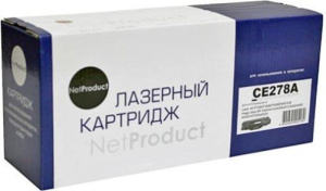 Картридж-тонер NetProduct CE278A НР LJ P1566/Р1606 2,1К