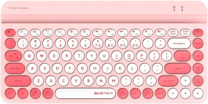 Клавиатура A4 Fstyler FBK30 розовый