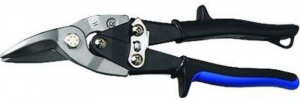Ножницы GROSS Piranha по жести прямой и правый рез, двухкомпонентные рукоятки 250 мм (78323)