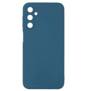 Бампер Samsung Galaxy A24 4G (A245) ZIBELINO Soft Matte синий с микрофиброй