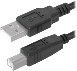 Кабель USB 2.0 A вилка - B вилка 3 м Defender USB04-10 USB2.0 (83764)