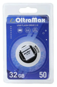 Карта USB2.0 32 GB OLTRAMAX 50 белый