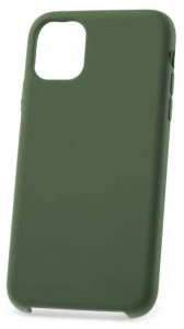 Бампер Apple IPhone 11 ZIBELINO Soft Case темно-зеленый