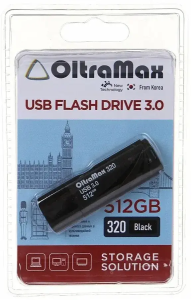 Карта USB3.0 512 GB OLTRAMAX OM-512GB-320-Black