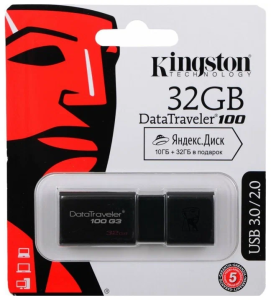 Карта USB3.0 32 GB Kingston DT100G3