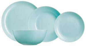 Набор столовый LUMINARC Diwali Light Turquoise, 19 пр. (P2947)