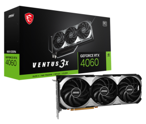 Видеокарта RTX 4060 8 Gb MSI Ventus 3X [RTX 4060 VENTUS 3X 8GOC]