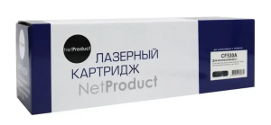 Картридж-тонер HPCLJ Pro M154A/M180n/M181fw (NetProduct) N-CF530A Bk, 1,1K