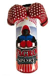 Набор боксерский детский ЮНЫЙ БОКСЕР RS500 (мешок 45см, перчатки тренировочные)