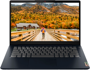 Ноутбук 14" Lenovo 14ALC6 (82KT002VRK) Ryzen 3 5300U/8Gb/SSD512Gb/IPS/noOS/blue