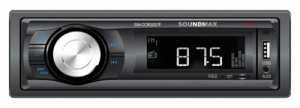 Автомагнитола-FLASH SOUNDMAX SM-CCR3057F черный