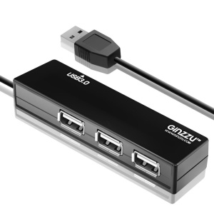 Коммутатор USB 2.0 GINZZU GR-334UB