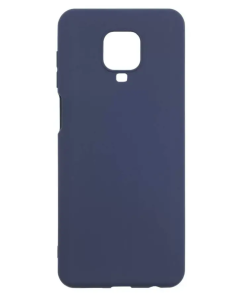 Бампер Xiaomi Redmi Note 9S/9 Pro ZIBELINO Soft Matte синий