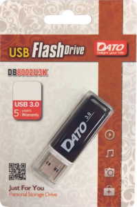 Карта USB3.0 64 GB Dato DB8002U3K-64G черный