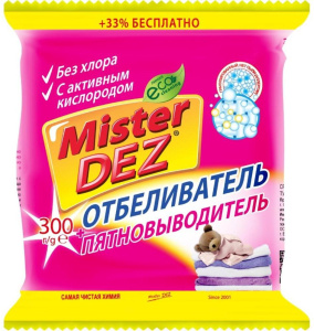 Пятновыводитель-отбеливатель Mister Dez Eco-Cleaning 300 г порошок