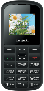 Сотовый телефон TEXET TM-B316 черный