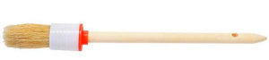 Кисть BARTEX круглая Евро №6 (30мм) деревянная ручка (134179)