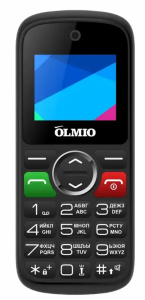 Сотовый телефон Olmio C18 черный