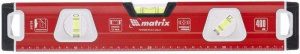 Уровень MATRIX усиленный, фрезерованная грань, магнитный, 3 глазка 400 мм (34730)