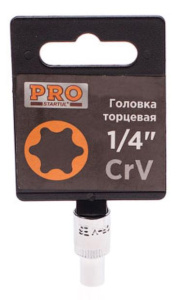 Головка торцевая PRO STARTUL 1/4" ,"звездочка" Е7 (PRO-54207)